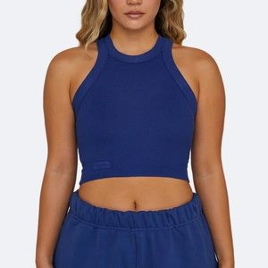 Set Active Dodgers Strike LA Collection Blue Tank